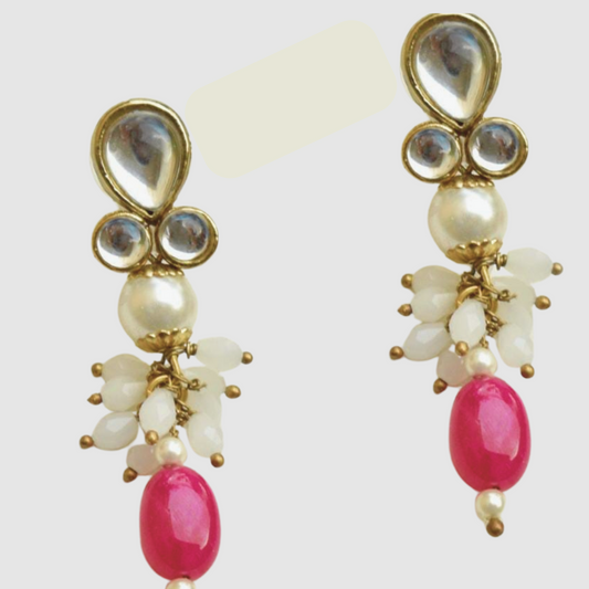 Rani Kundan Earring