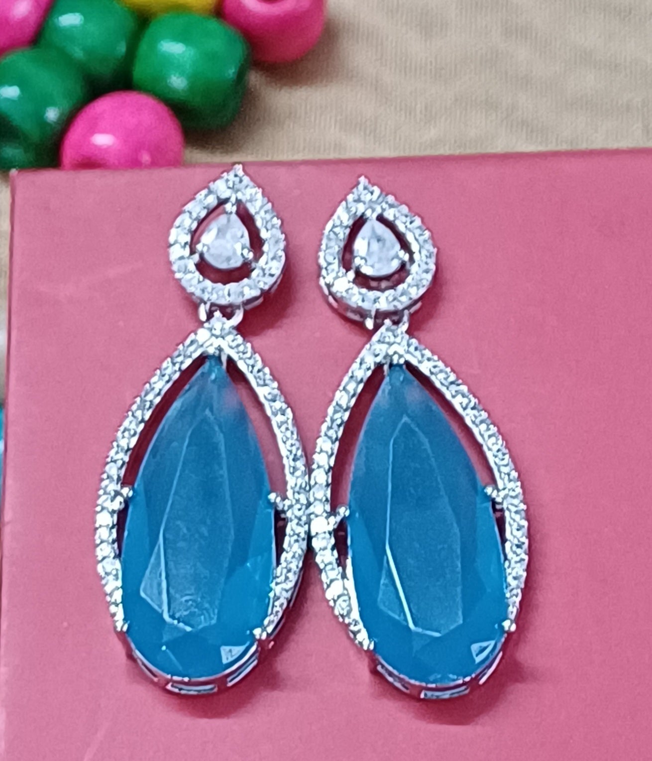 Royalblue Drop Earring