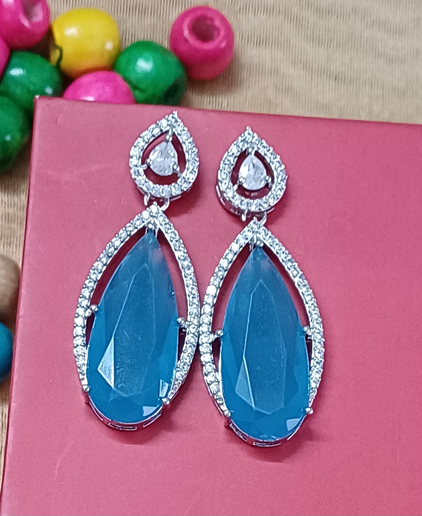 Royalblue Drop Earring