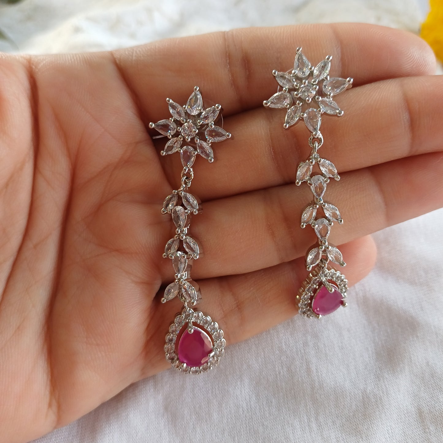 Ruby AD Necklace Set