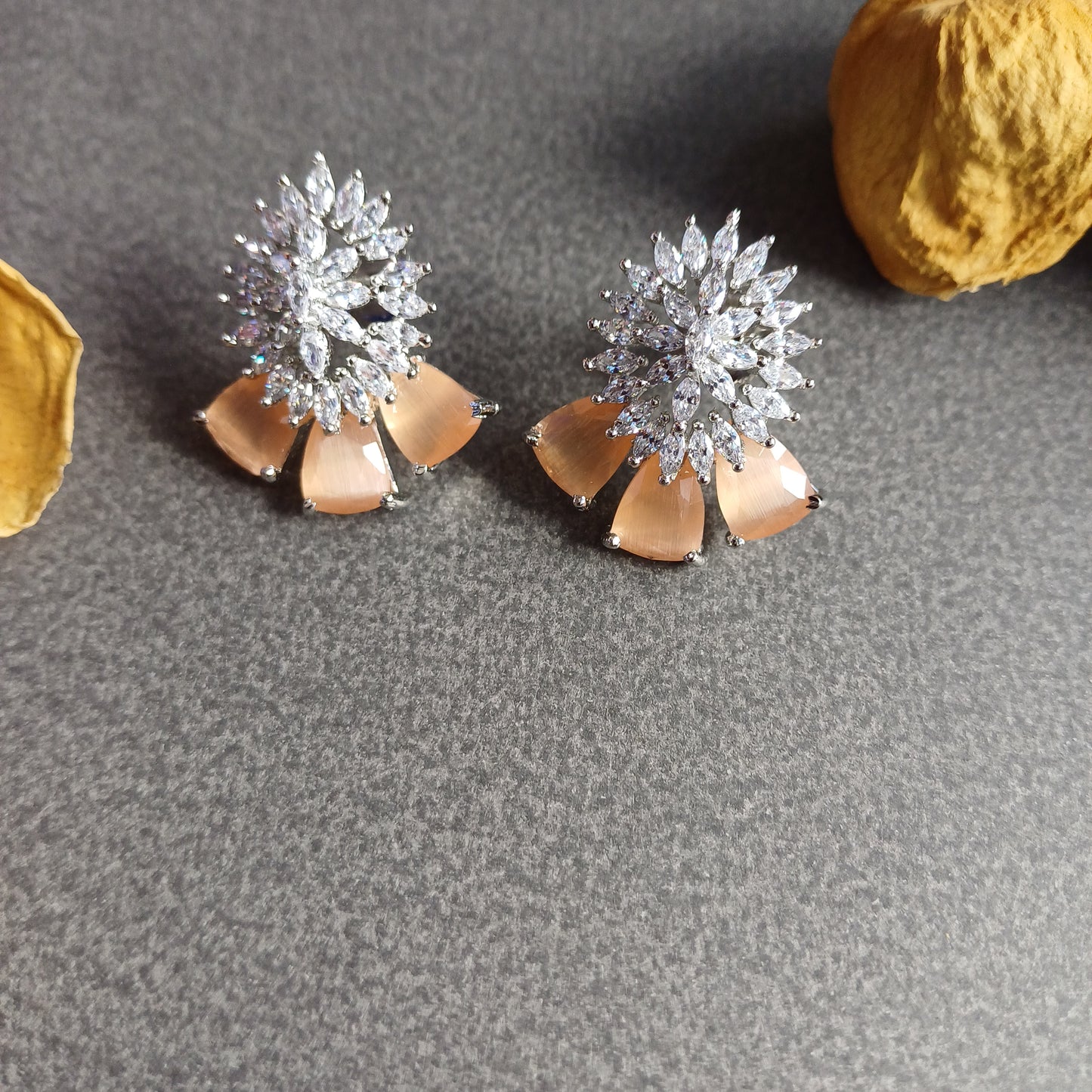 Ivory AD Studs Earrings