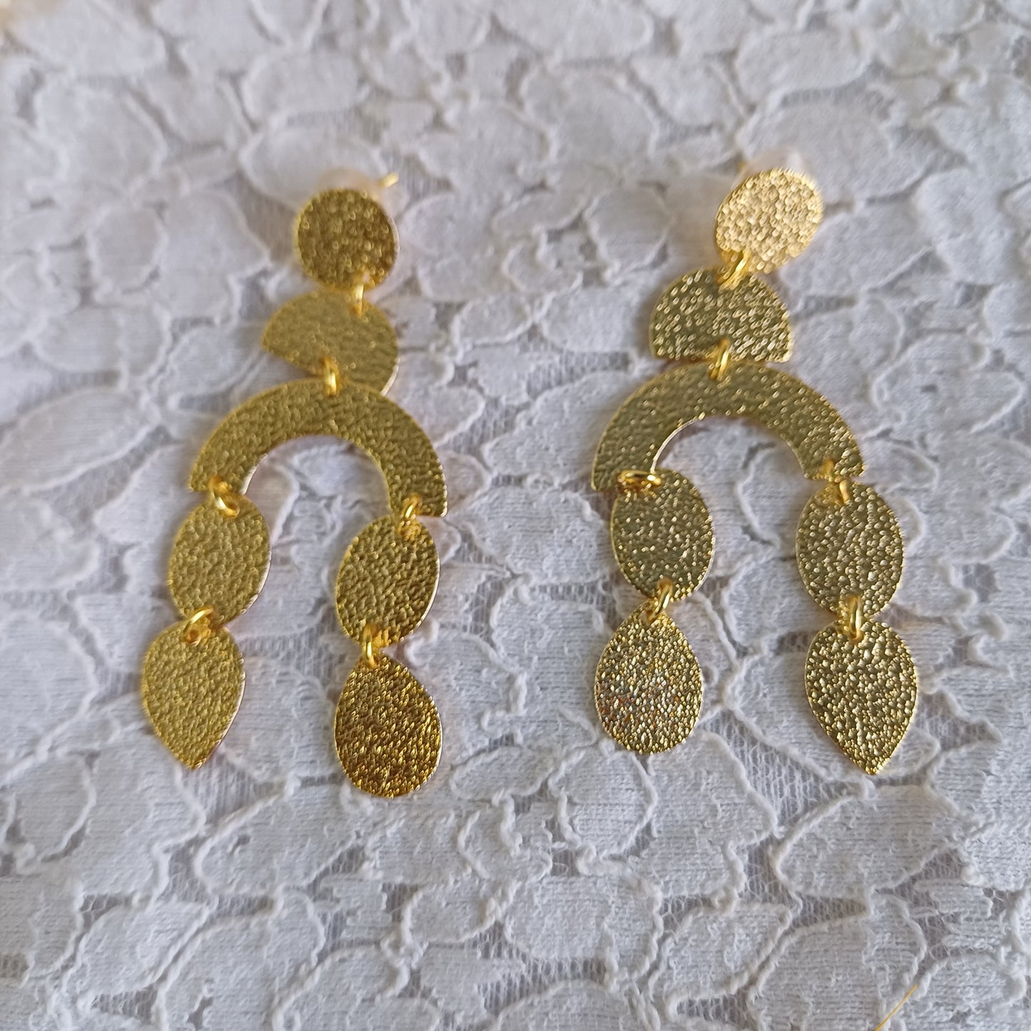 Celia Gold Danglers