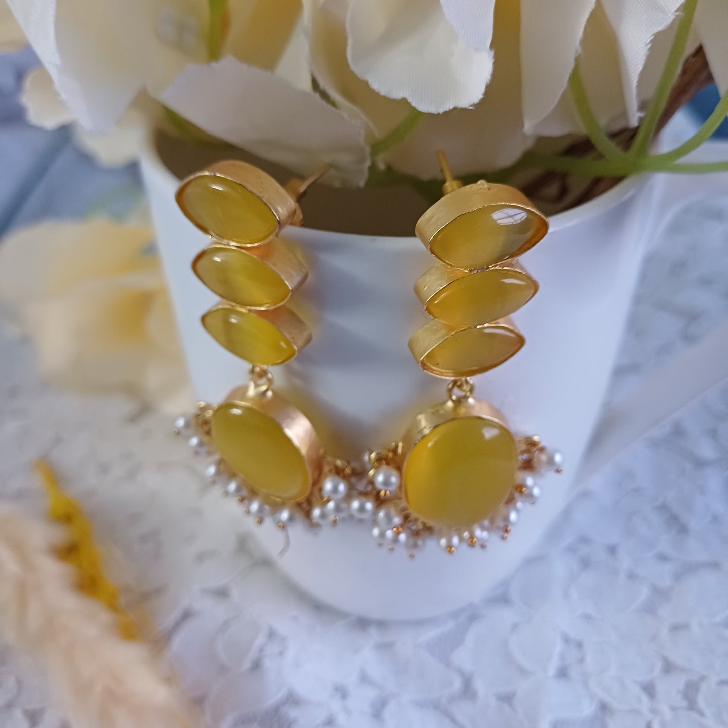 Mustard Queen Earrings