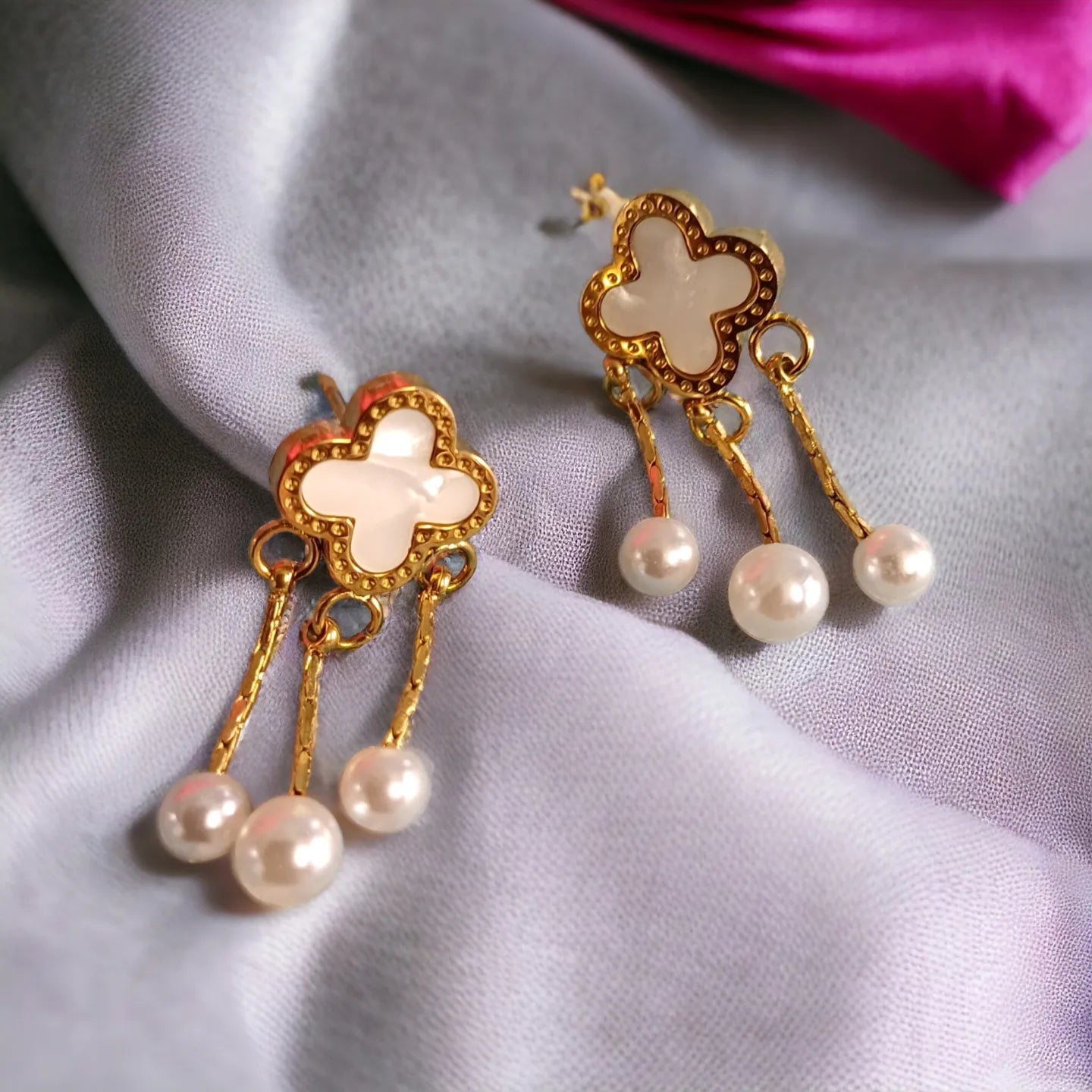 MOP Drop Earrings