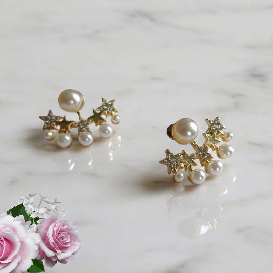 Tara Twinkle Pearl Studs